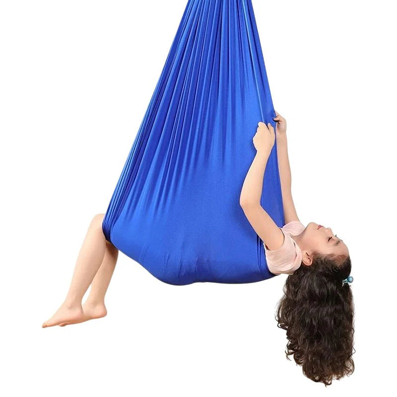 Flexible Fabric Hammock Swing for Kids and Adults – Indoor Outdoor Use