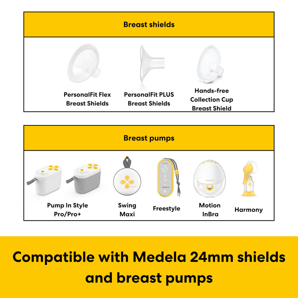 Medela Pump in Style Pro+ Hands Free & Bottles Electric Breast Pump Bundle