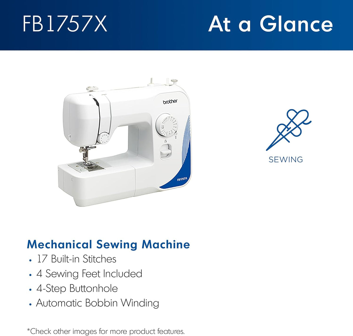 Brother FB1757X Mechanical Sewing Machine