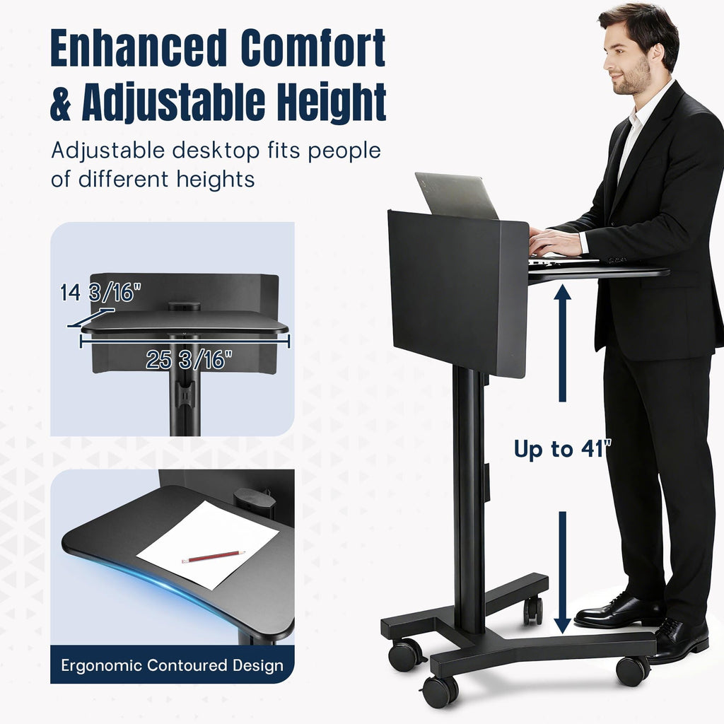 Yescom 2 Set Portable Podium Counter Tables