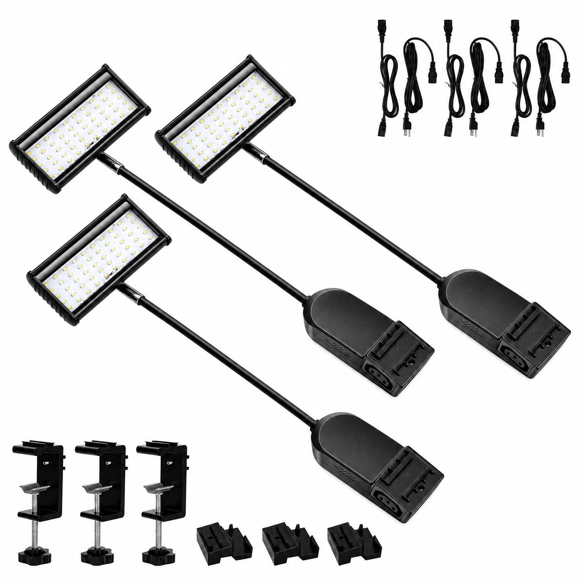 LED Trade Show Lights, Daisy-Chainable for Exhibit Booths