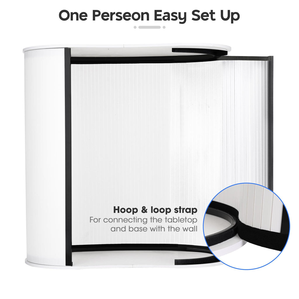 Yescom 2 Set Portable Podium Counter Tables