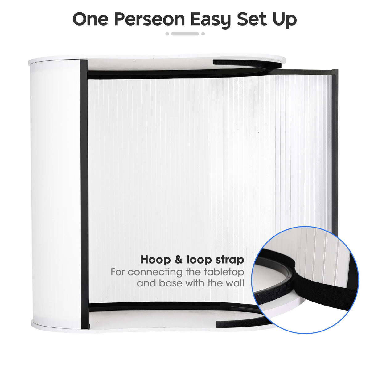 Yescom 2 Set Portable Podium Counter Tables