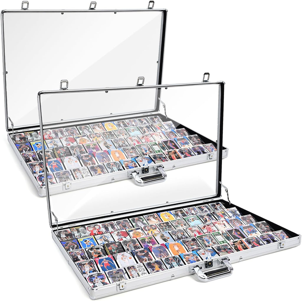 2 Pcs Trade Show Display Case â 34"x22" Large Tabletop Showcase