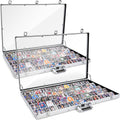 2 Pcs Trade Show Display Case â 34"x22" Large Tabletop Showcase