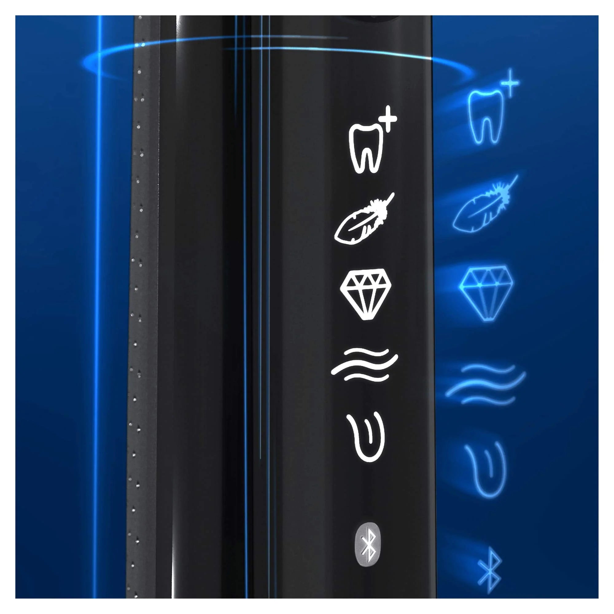 Oral-B Genius X 20900 elektryczna szczoteczka do zębów, dwupak, 6 trybów czyszczenia, Bluetooth, etui, prezent, różowe złoto