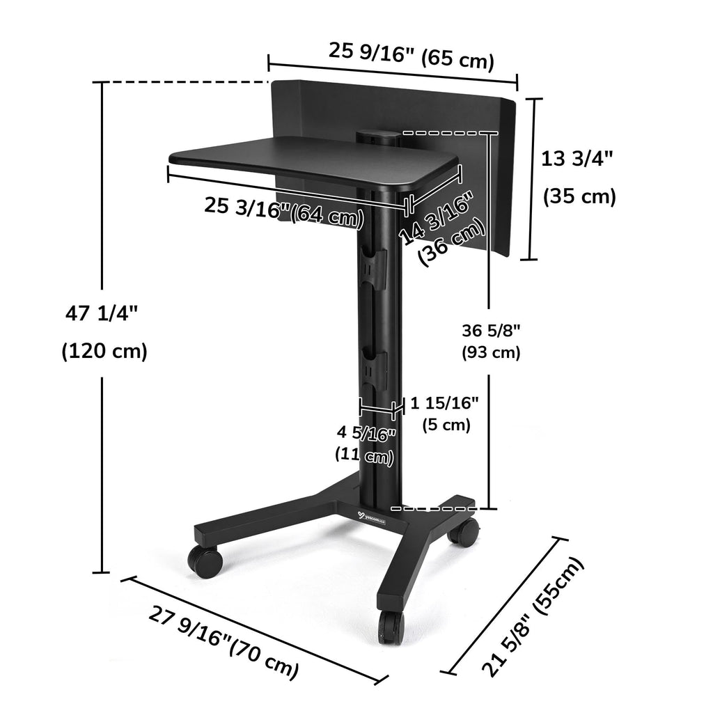 Yescom 2 Set Portable Podium Counter Tables
