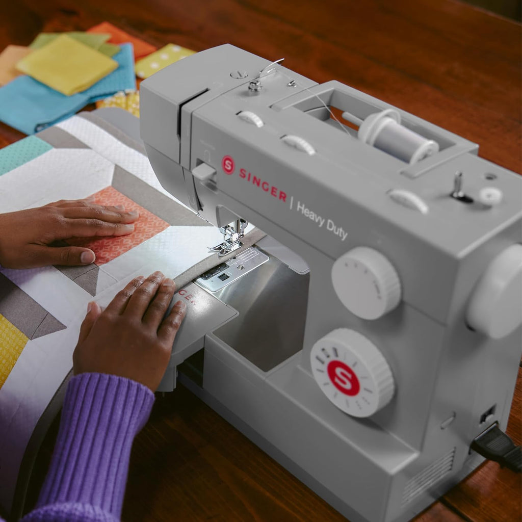 SINGERÂ® 4411 (Grey) High Speed Heavy Duty Sewing Machine with Accessories