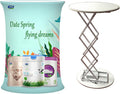Customize Portable Trade Show Podium Table Display (Circular)