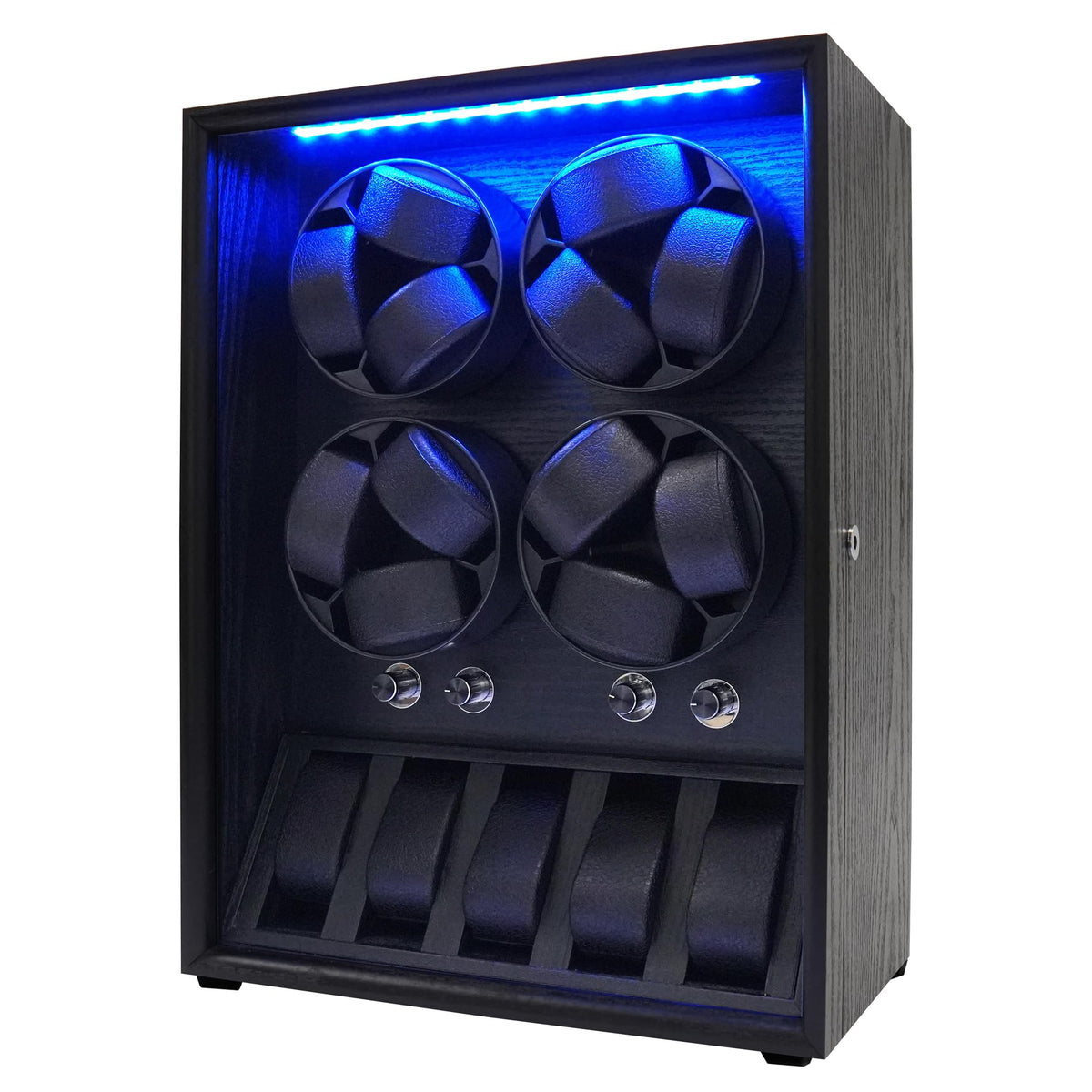 Oryx Watch Winder for 4/6/9/12 Automatic Watches, Rotating Watch Case