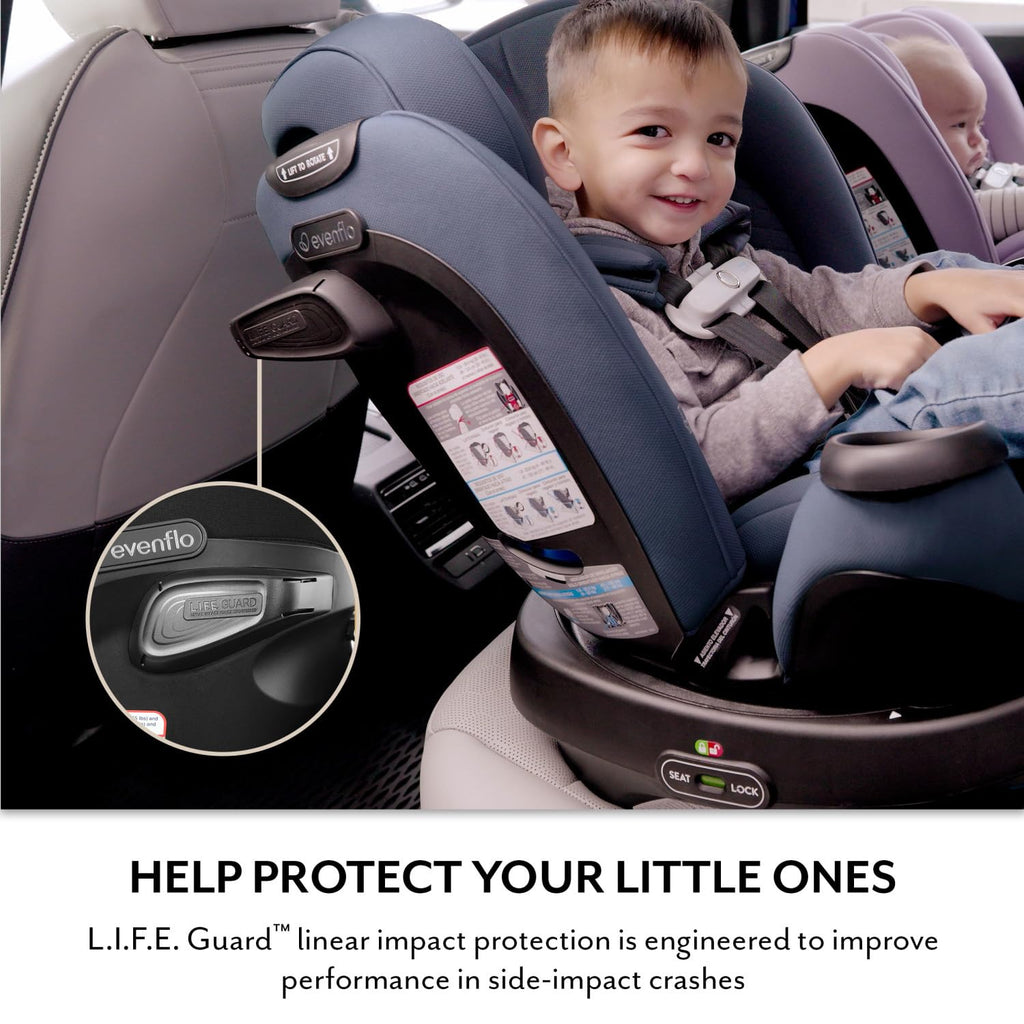 Evenflo Revolve360 Extend All-in-One Rotating Car Seat