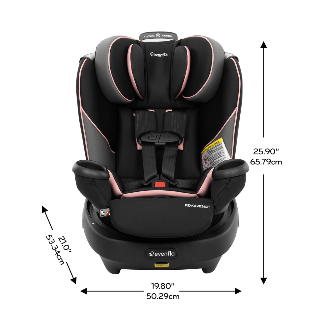Evenflo Revolve360 Extend All-in-One Rotating Car Seat