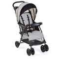 Kolcraft Cloud Plus Lightweight Umbrella Stroller for Toddlers with Reclining Seat, Large Storage Basket, Canopy, Infant & Parent Trays, Compact Fold for Summer Travel, Durable Frame, Slate Gray