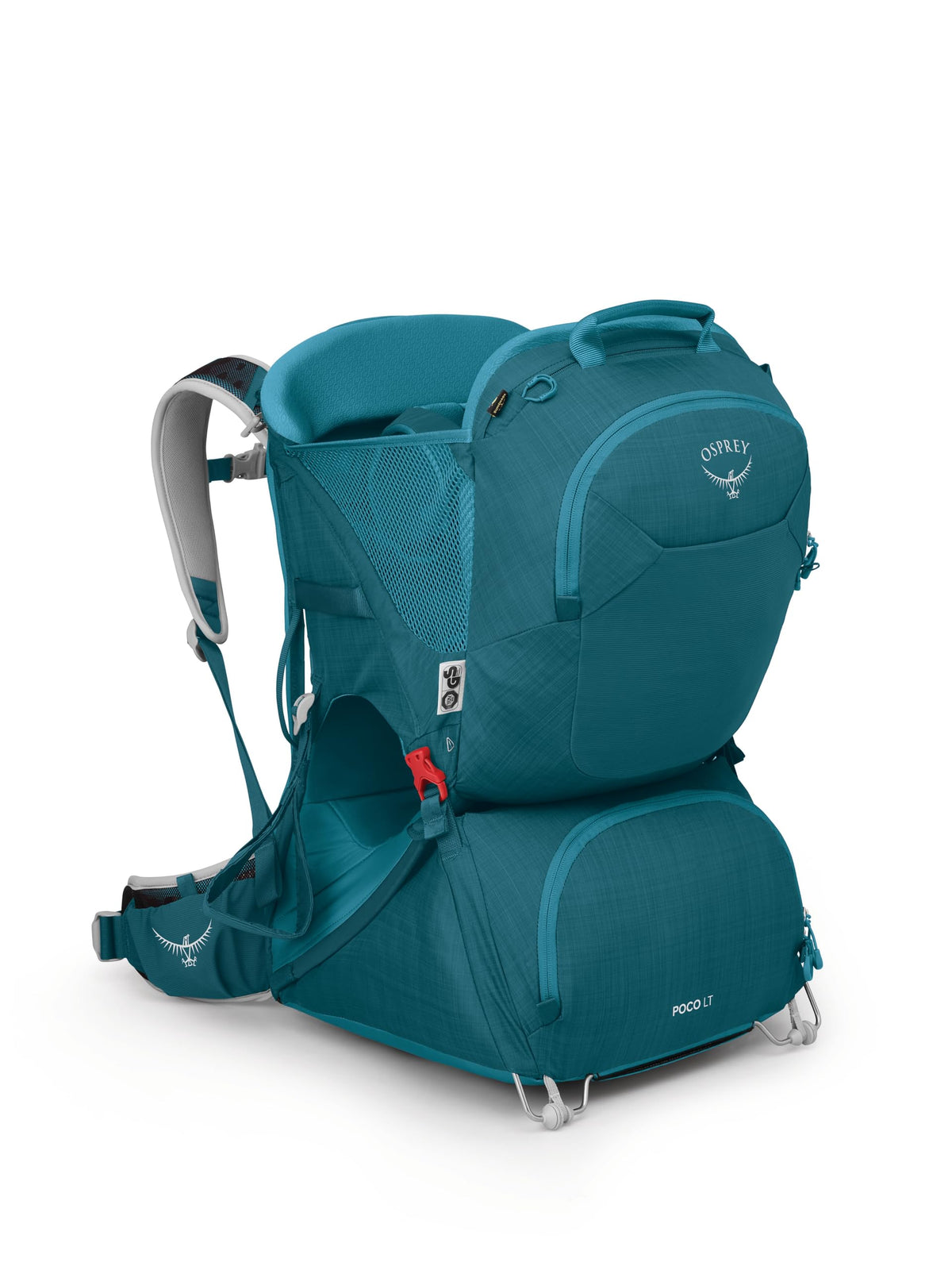 Osprey Poco LT Lightweight Child Carrier Backpack - Compact, Travel-Ready Kid Carrier with Sunshade and Adjustable Fit - Lightweight, Comfortable Hiking Carrier for Toddlers