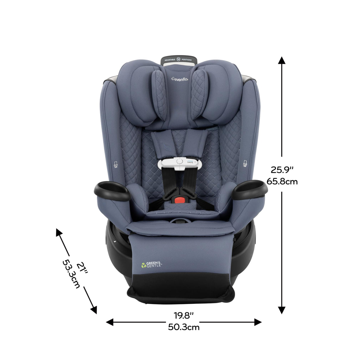 Evenflo Revolve360 Extend All-in-One Rotating Car Seat