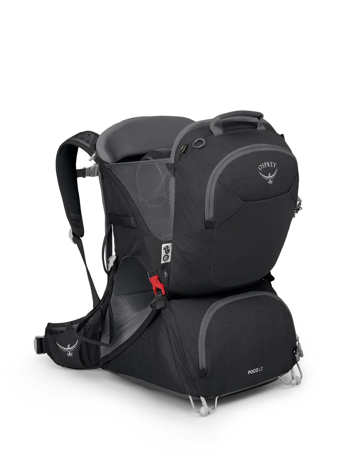 Osprey Poco LT Lightweight Child Carrier Backpack - Compact, Travel-Ready Kid Carrier with Sunshade and Adjustable Fit - Lightweight, Comfortable Hiking Carrier for Toddlers