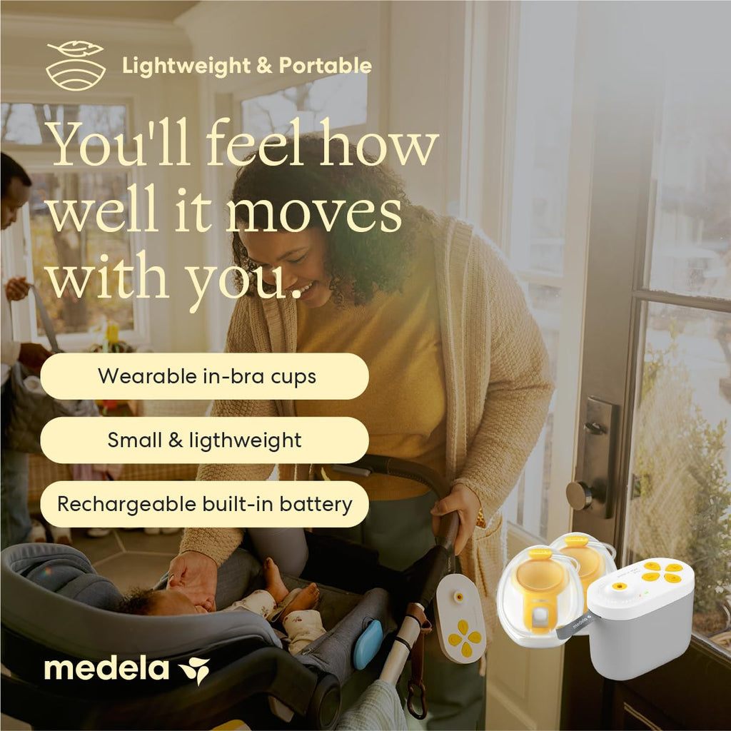 Medela Pump in Style Pro+ Hands Free & Bottles Electric Breast Pump Bundle