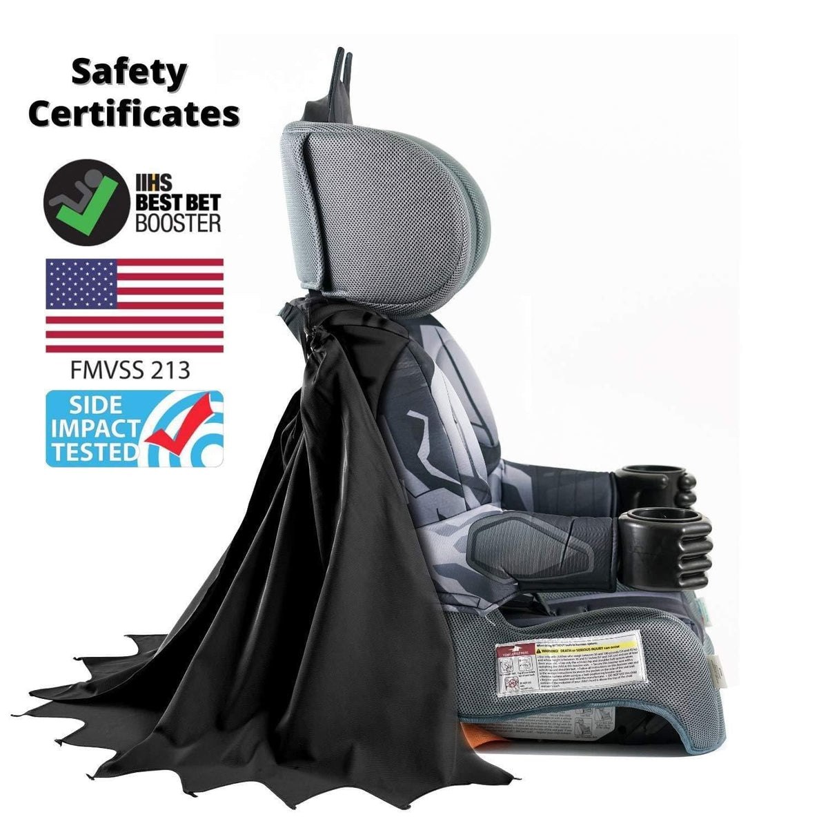KidsEmbrace 2-in-1 Car Seat | Forward-Facing Harness (26.5â65 lbs) & Booster Mode (40â100 lbs) | Latch | Premium Fit with Multi-Position Headrest, Harness & Recline - Marvel Spider-Man