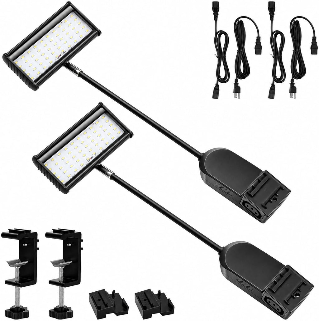 LED Trade Show Lights, Daisy-Chainable for Exhibit Booths