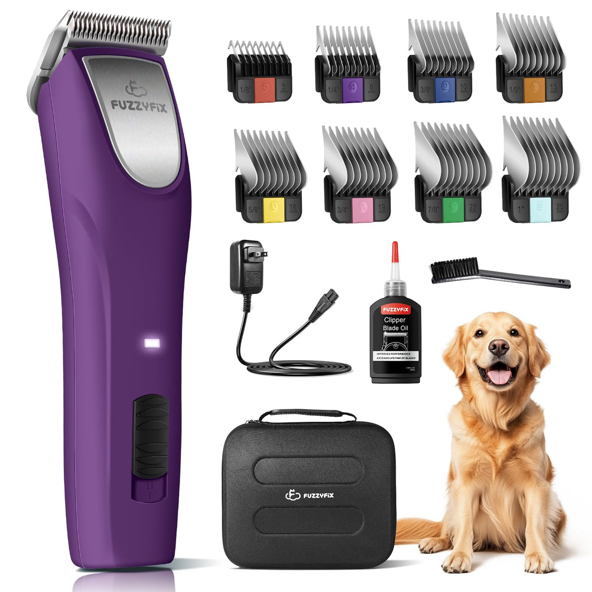 Professional Dog Clippers for Grooming Thick Curly Matted Coats