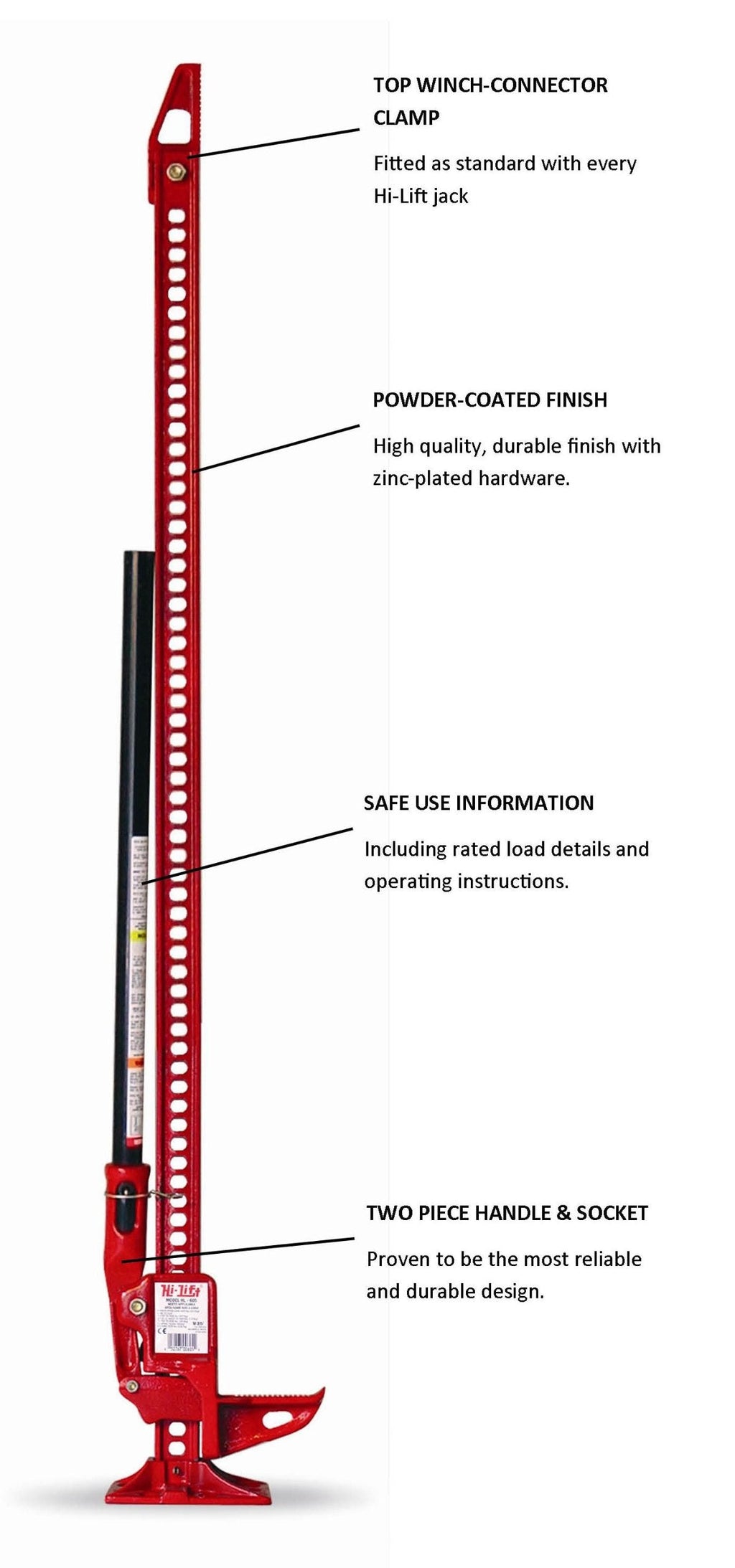 Hi-Lift Jack 48" All-Cast Jack HL-485