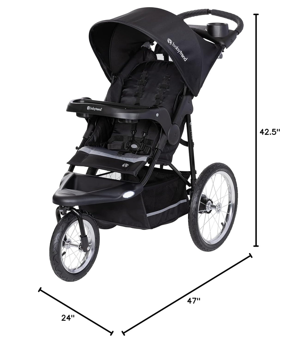 Baby Trend ExpeditionÂ® Jogger, Dash Black