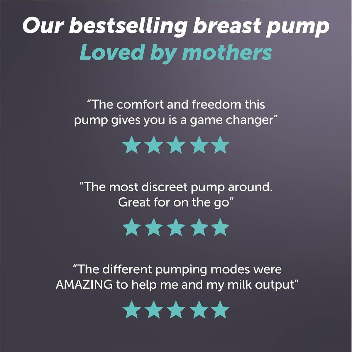 Elvie - Double, Wearable Breast Pump w/App - The Smallest & Quietest - Portable - Hands Free & Discreet - Automated with Four Personalized Settings