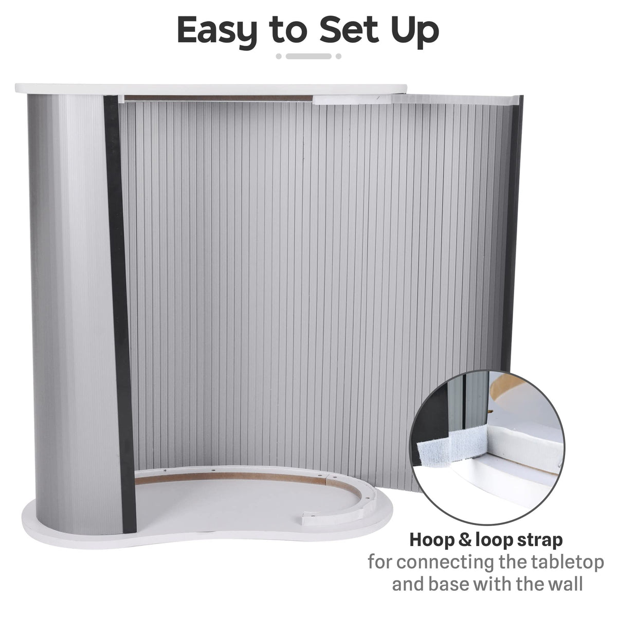 Yescom 2 Set Portable Podium Counter Tables
