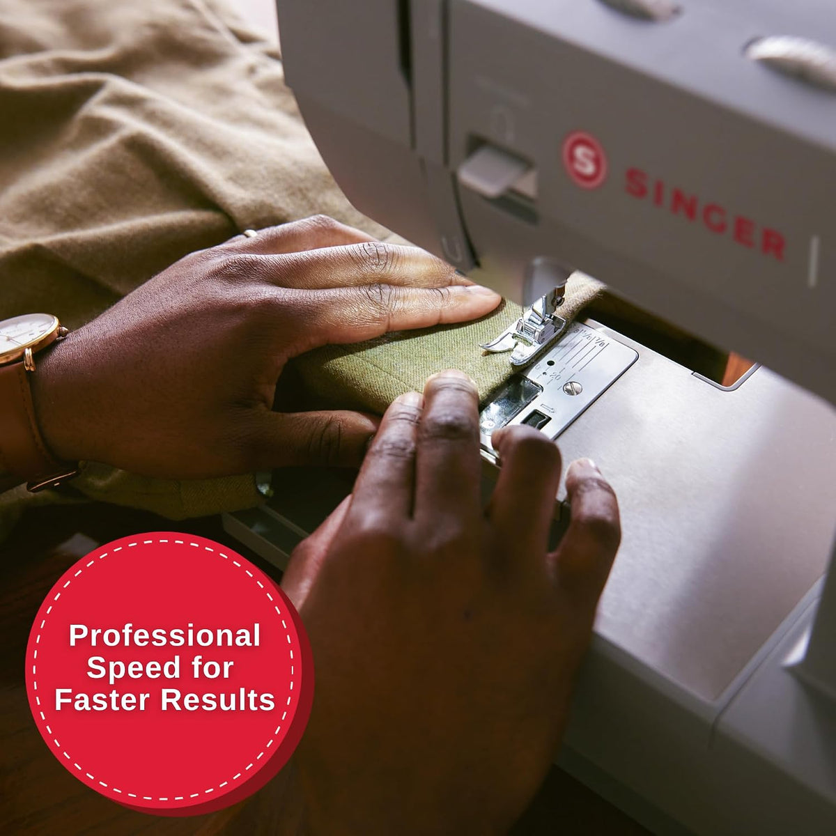SINGERÂ® 4411 (Grey) High Speed Heavy Duty Sewing Machine with Accessories