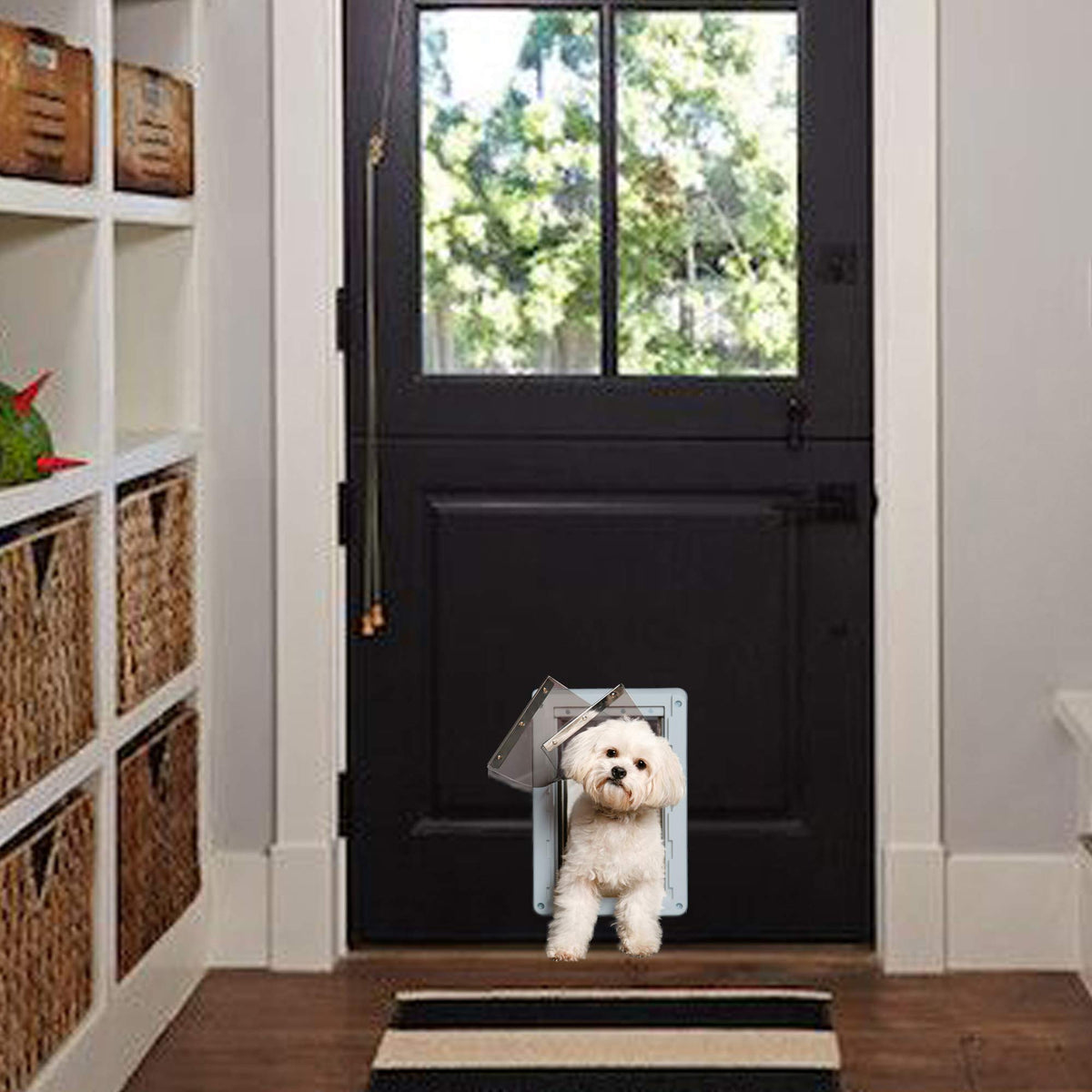 Ideal Pet Products Designer Series Ruff-Weather Pet Door, Large