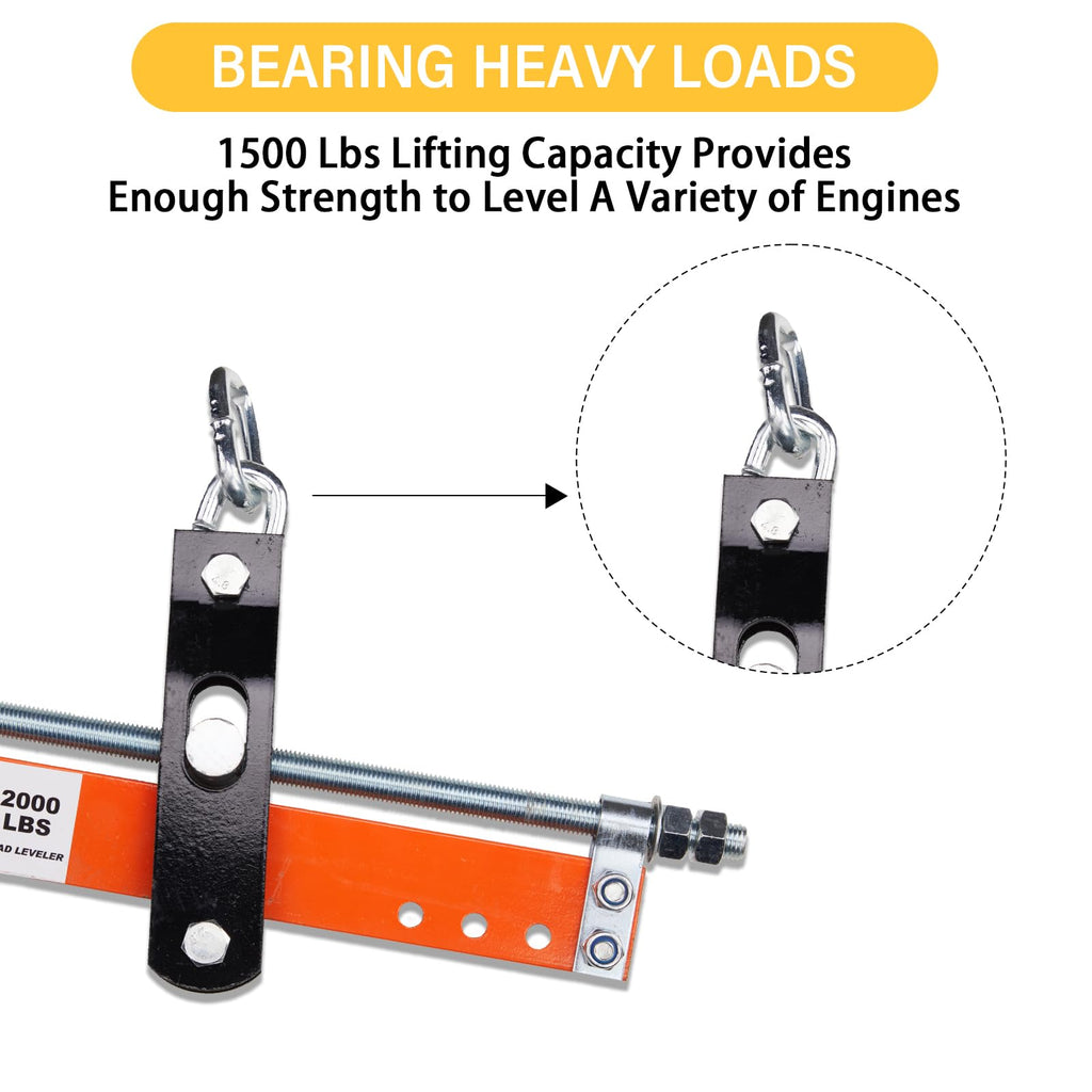 2 Ton Hydraulic Engine Hoist Crane, 4400LBS Folding Cherry Picker