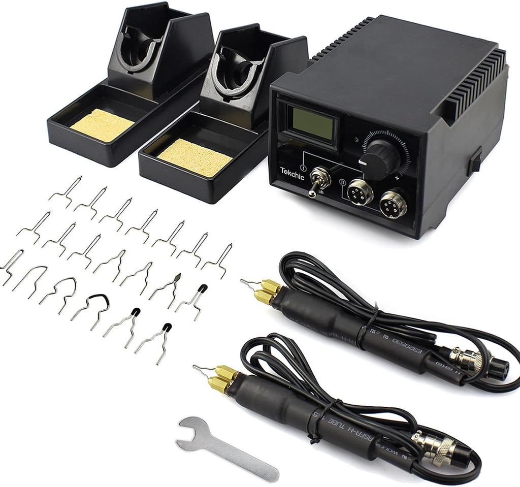 Tekchic 60W Wood Burning Kit, Pyrography Tool with 20 Wire Tips