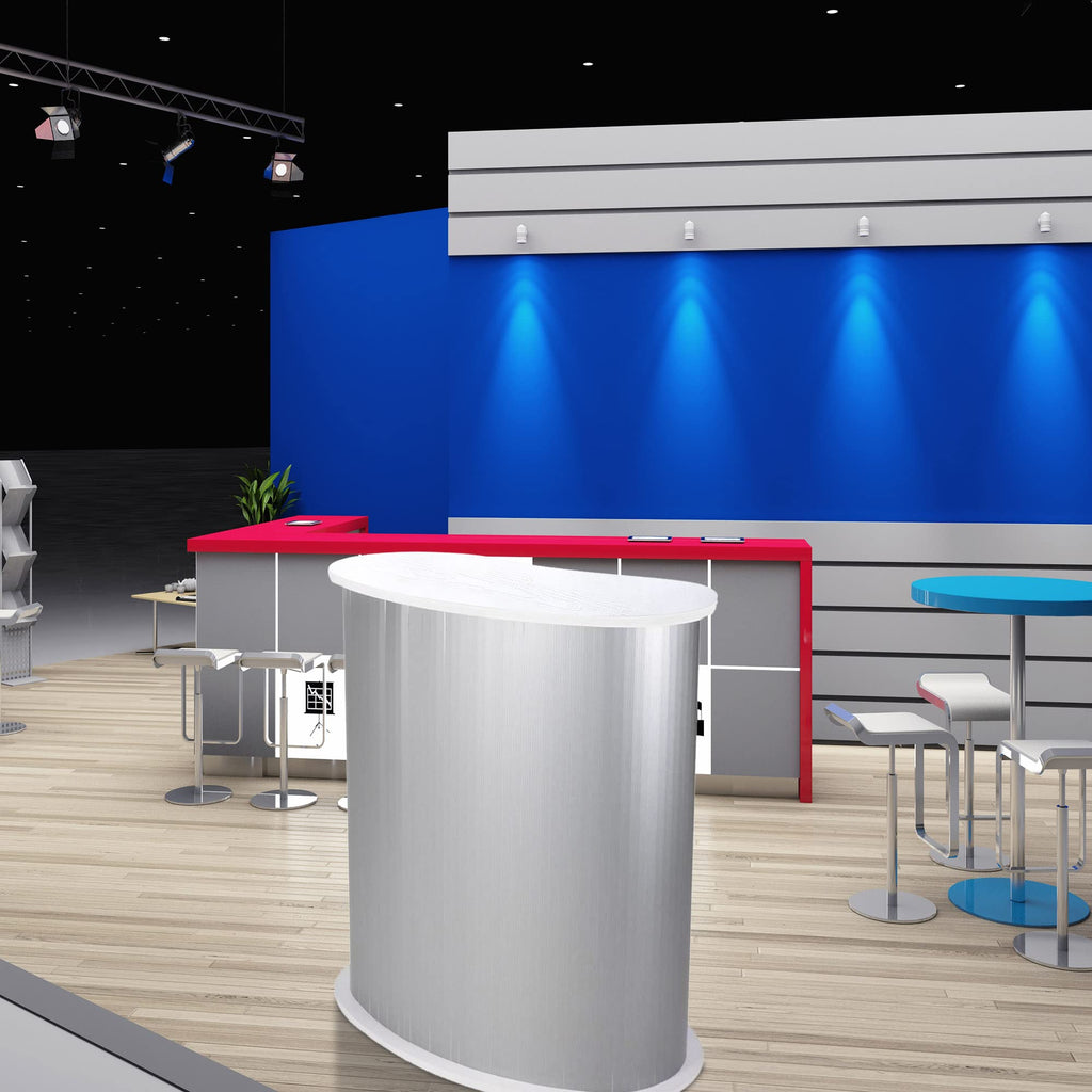 Yescom 2 Set Portable Podium Counter Tables