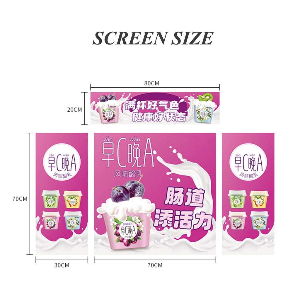 Mobile Portable Promotion Counter Table, Pop Up Podium Trade Show Exhibition Reception Event Desk Counter Speech Stand ,Commercial Supermarket Folding Tasting Table Booth Kiosk Display Banner Stand