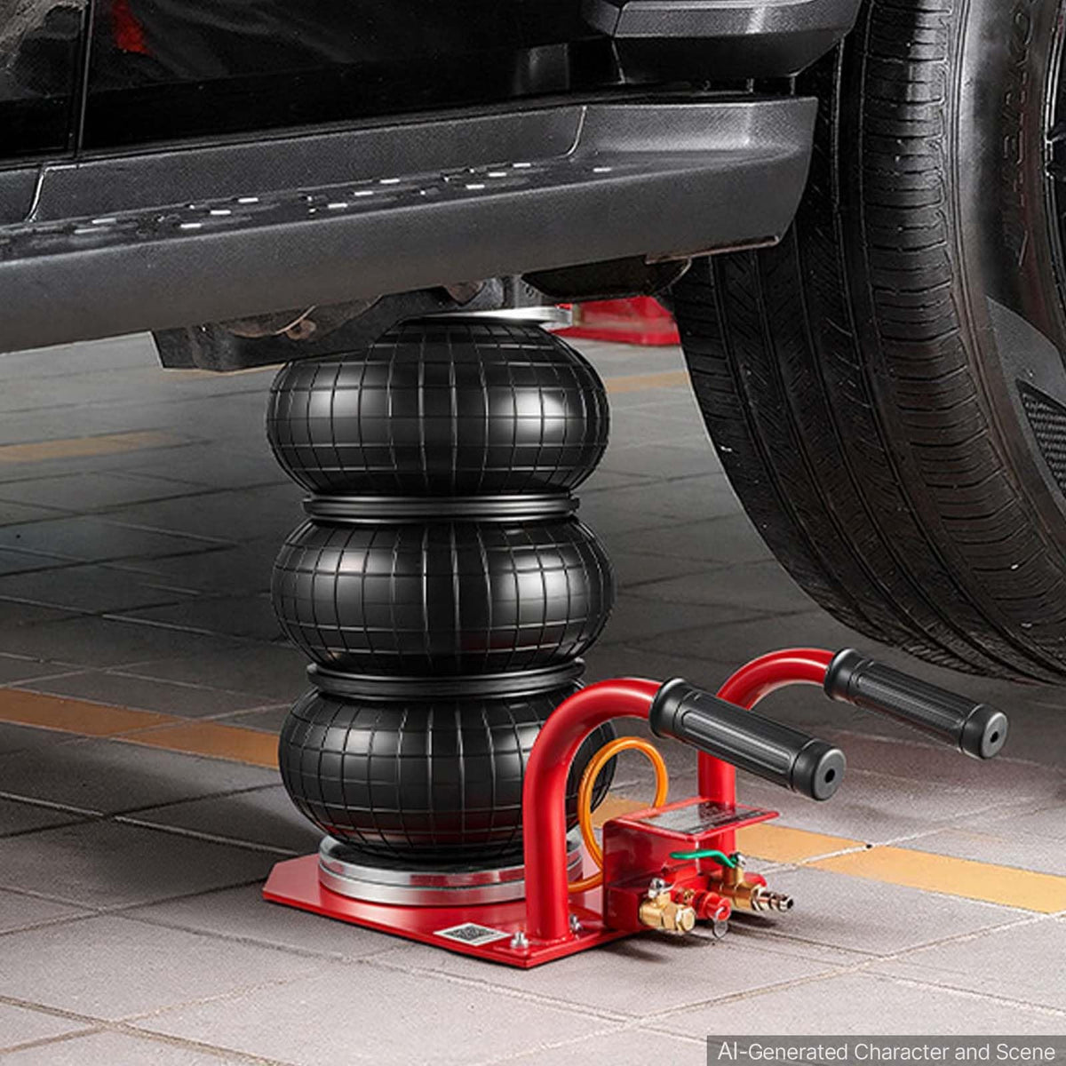 VEVOR Triple Bag Air Jack, 5 Ton/11000 lbs