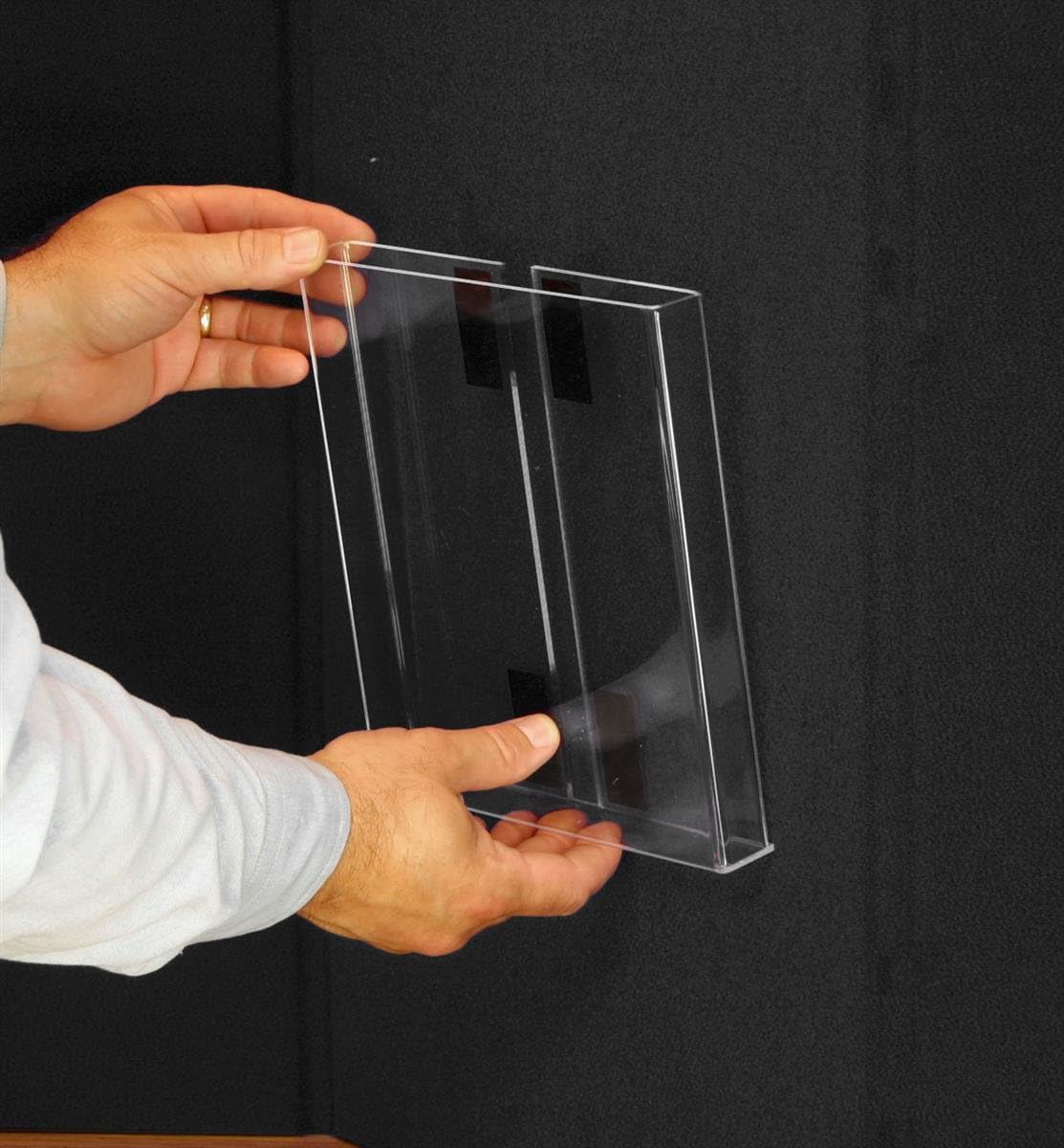 Displays2Go 3-Panel Trifold Tabletop Display Board, 54 x 30