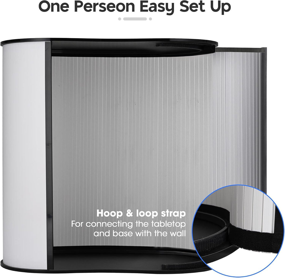Yescom 2 Set Portable Podium Counter Tables