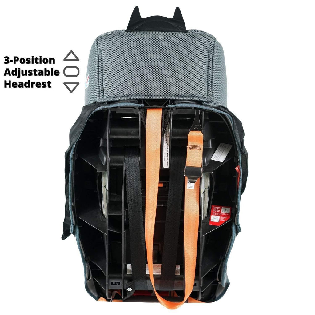 KidsEmbrace 2-in-1 Car Seat | Forward-Facing Harness (26.5â65 lbs) & Booster Mode (40â100 lbs) | Latch | Premium Fit with Multi-Position Headrest, Harness & Recline - Marvel Spider-Man