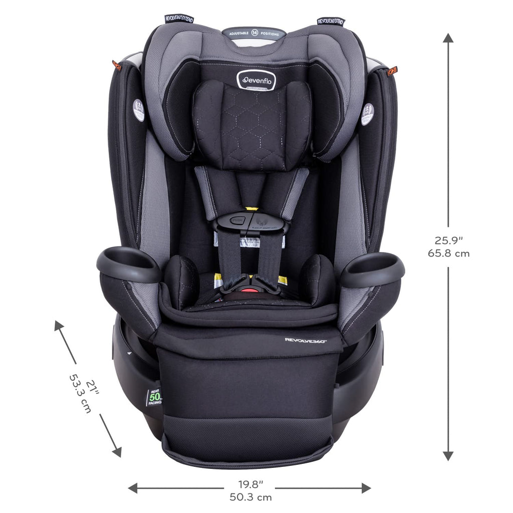 Evenflo Revolve360 Extend All-in-One Rotating Car Seat