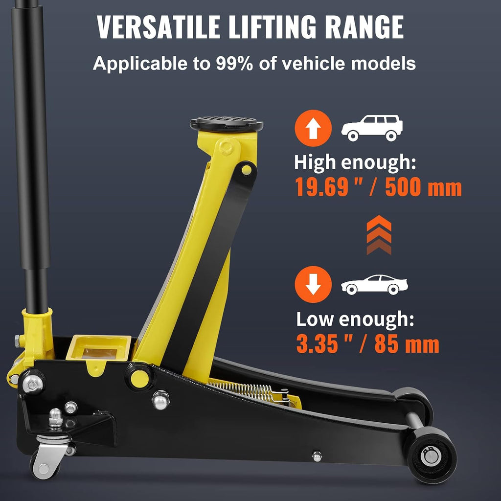 VEVOR 3 Ton Low Profile Floor Jack