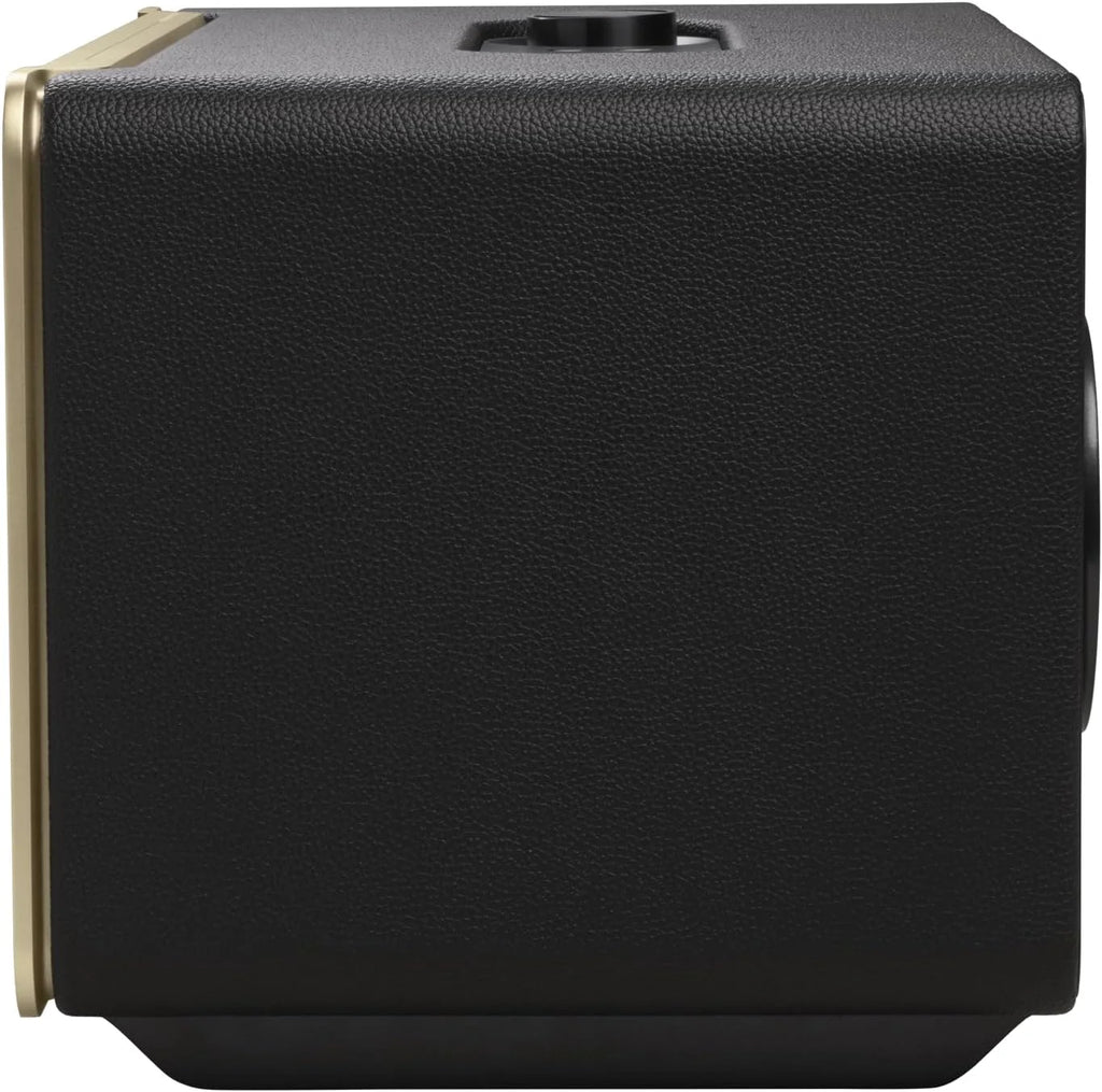 JBL Authentics 300, Głośnik Bezprzewodowy, 8h Odtwarzania, z Wbudowanym Wi-Fi, Bluetooth, Dźwiękiem Stereo i Mocnym Basem, Kompatybilny z Alexa i Google Home, w Stylu Retro