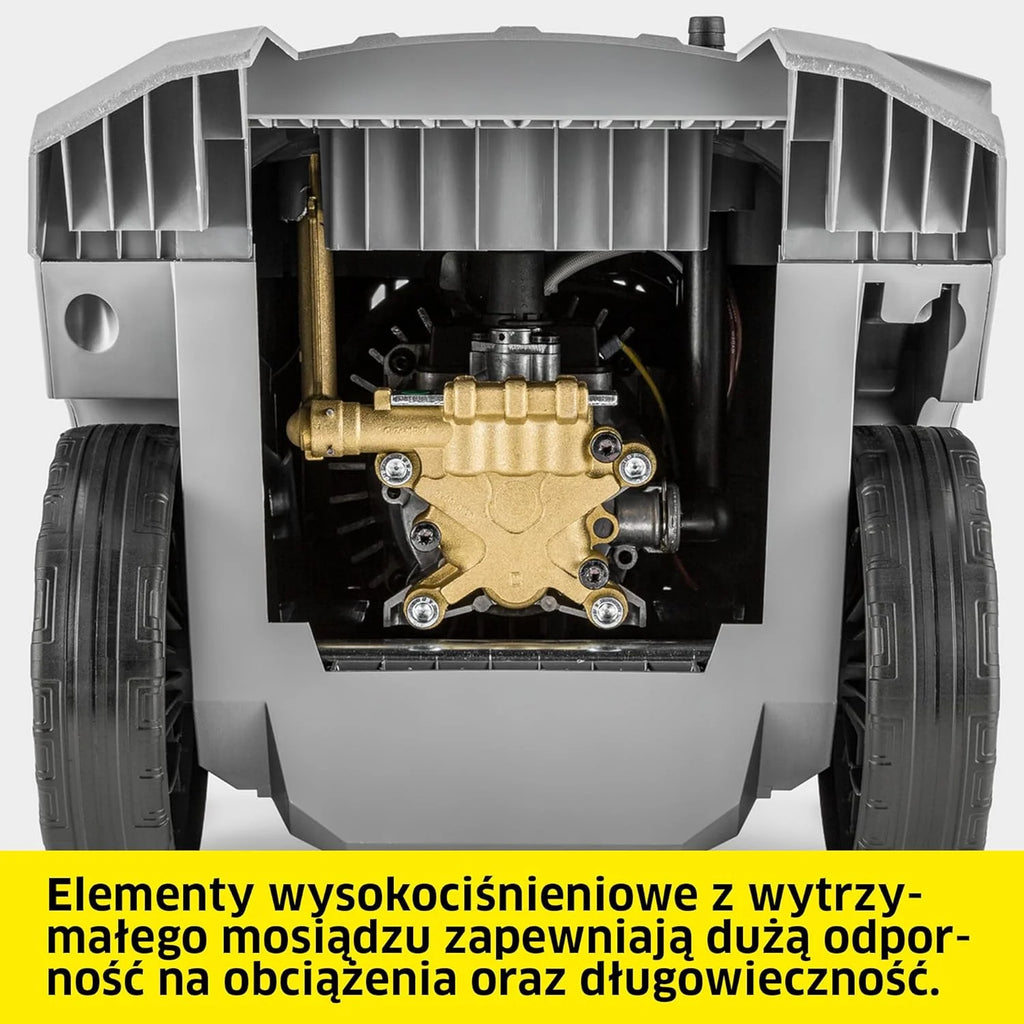 Kärcher myjka ciśnieniowa HD 5/11 EX Plus Classic, ciśnienie robocze: 110 bar, wydajność: 500 l/h, waga: 21 kg, wąż: 8 m, lanca, pistolet ciśnieniowy, dysza rotacyjna, bęben na wąż