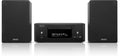 Denon CEOL N-12DAB kompaktowy zestaw, wzmacniacz HiFi z głośnikami, odtwarzacz CD, strumieniowe przesyłanie muzyki, HEOS Multiroom, Bluetooth, WLAN, AirPlay 2, kompatybilny z Alexą, 2 wejścia