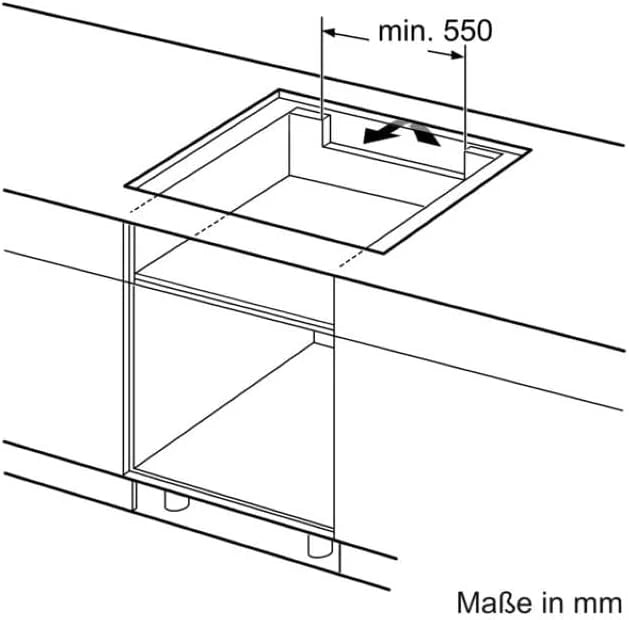 NEFF T68FTV4L0 płyta indukcyjna N90, samowystarczalna płyta grzewcza z ceramiki szklano-ceramicznej, szerokość 80 cm, Twist Pad, Flex Induction, Home Connect, Smart Hood Automatic, bez ramy, czarna