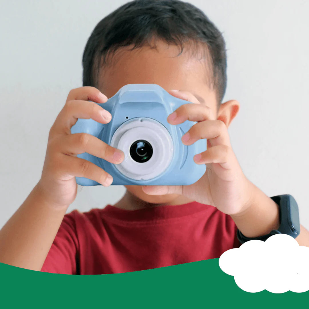 Kid's Digital Camera 12MP HD Video Recorder, 2.4 Screen, Rechargeable