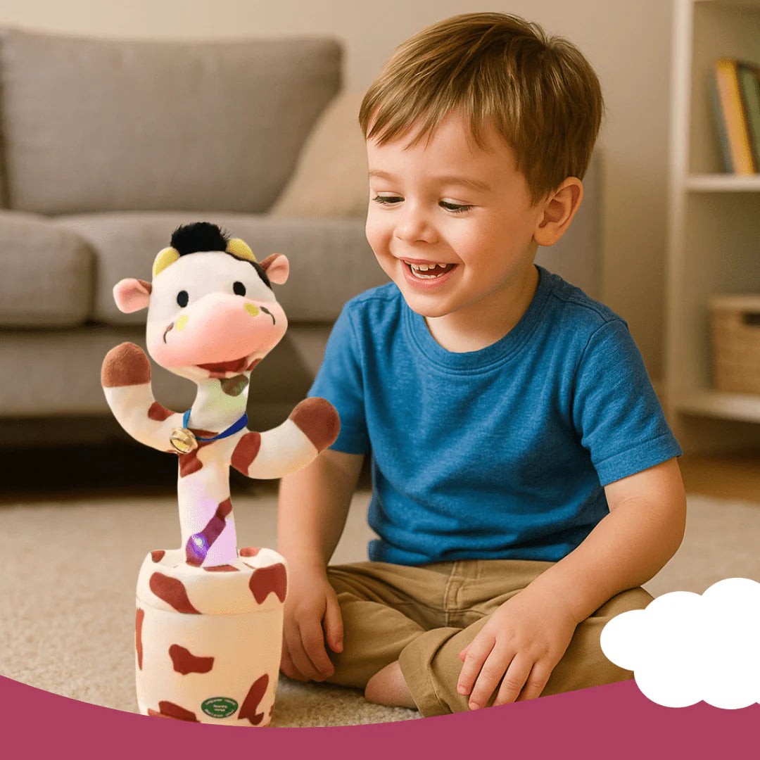 Interactive Dancing Plush – Repeating, Talking, Singing Rabbit or Cow