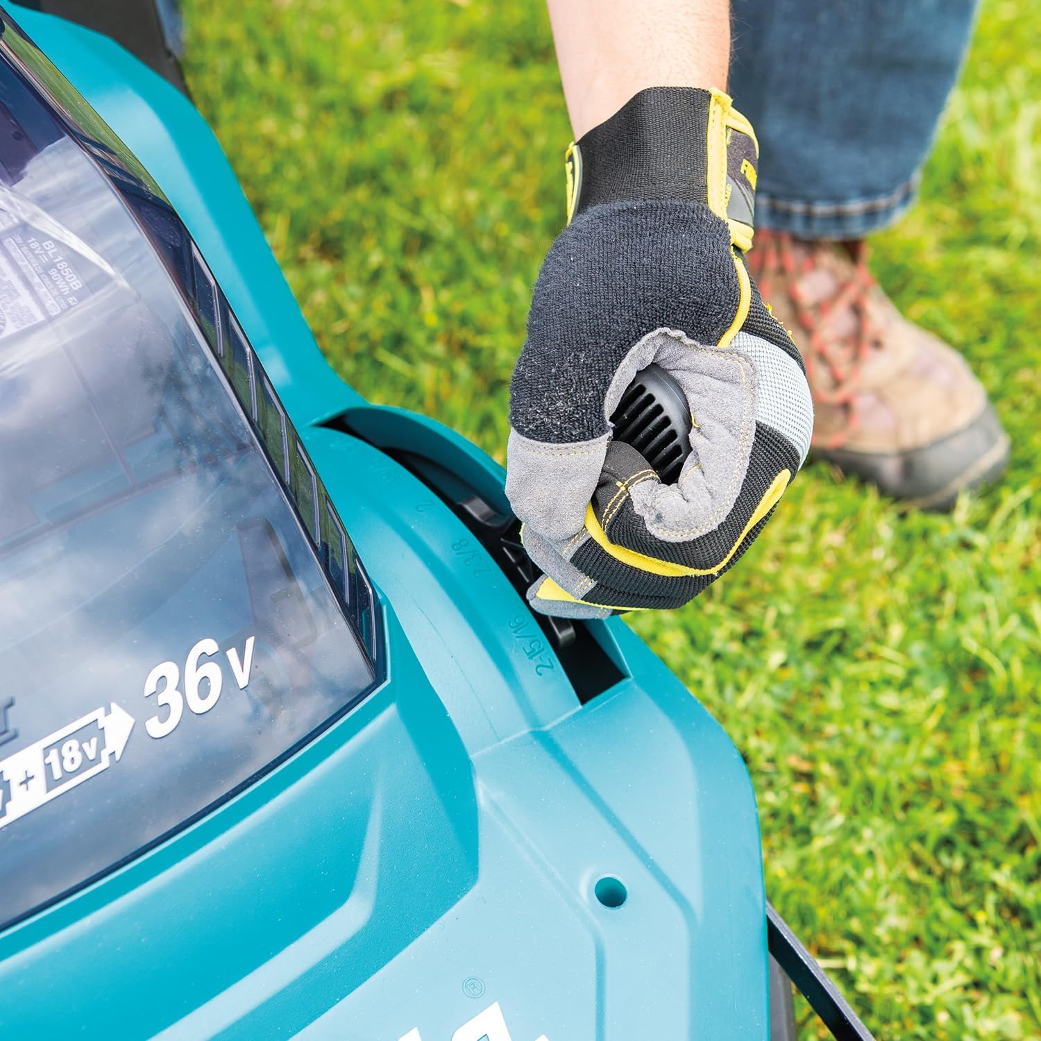 Makita Twin Kosiarka, Wielokolorowy, 950 m²
