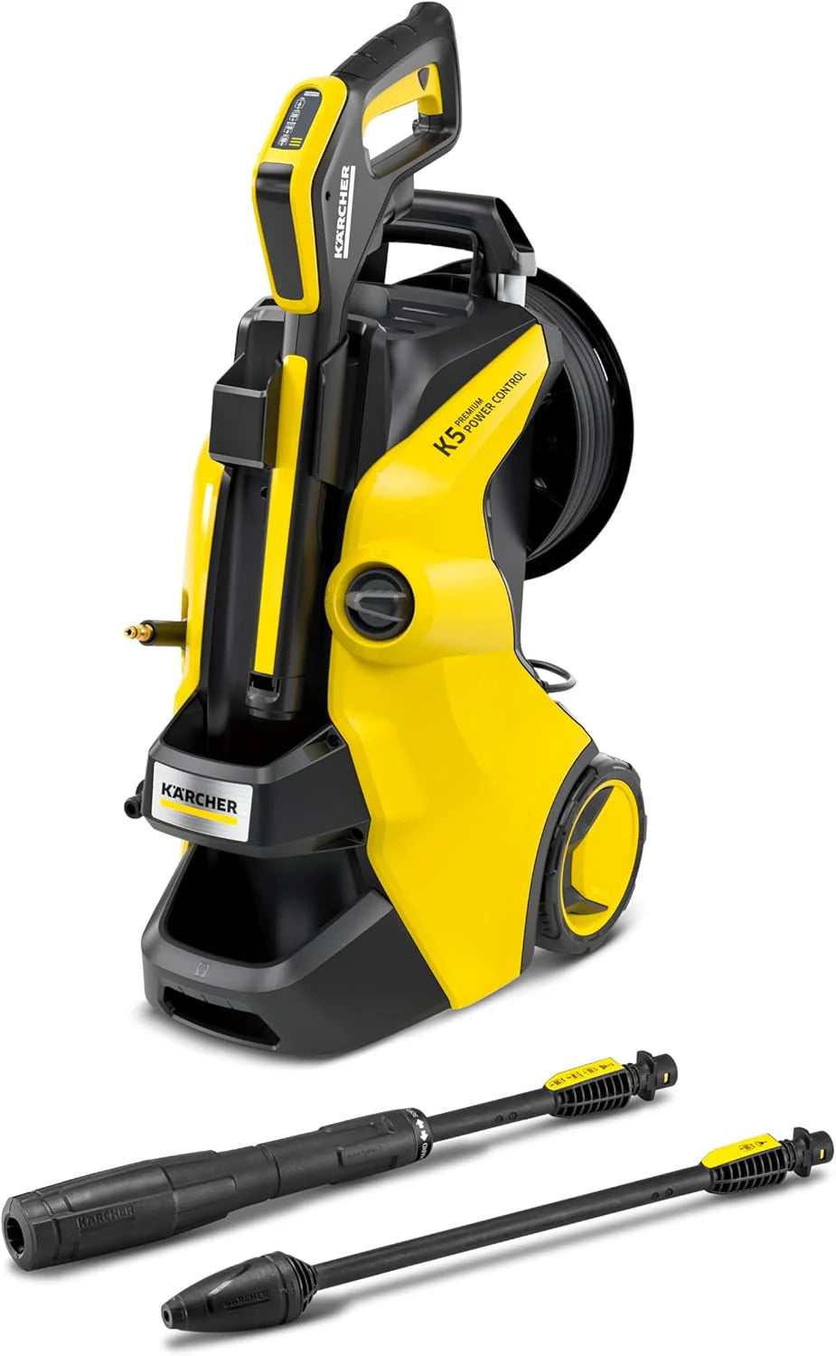 Kärcher Myjka ciśnieniowa K 5 Premium Power Control, 145 bar, 500 l/h, wydajność powierzchniowa: 40 m²/h, waga: 13,9 kg, wąż i pistolet ciśnieniowy, lanca rotacyjna, dysza strumieniowa