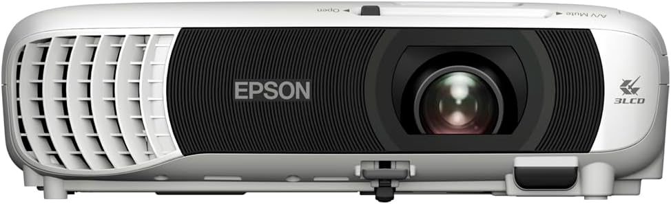Epson EB-FH08 projektor 3LCD (3600 lumenów) 337 cali, przekątna ekranu ok. 8,56 m, 2 HDMI, 1920 x 1080p FullHD, funkcja dzielonego ekranu