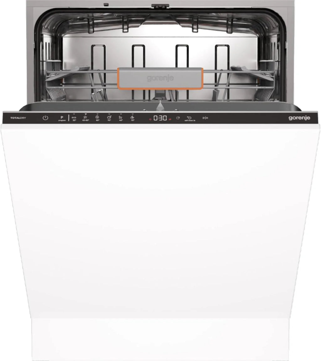 Gorenje GV642C65 zmywarka do naczyń/urządzenie do zabudowy z przodu nie wchodzi w zakres dostawy/Made in EU/60 szerokość/14 nakryć wymiarowych/6 programów/TotalDry/Total AquaStop/SpeedWash/XXL